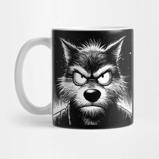 Angry Wolf Mug